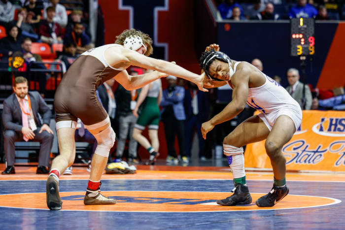 Illinois wrestling championships February 17 2024 Nate Latsch 25913